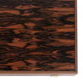 Premium Handcrafted Ebony Macassar Backgammon Set - Walnut & Oak Points - Premium Backgammon from MANOPOULOS Chess & Backgammon - Just €299! Shop now at MANOPOULOS Chess & Backgammon