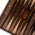 Premium Handcrafted Ebony Macassar Backgammon Set - Walnut & Oak Points - Premium Backgammon from MANOPOULOS Chess & Backgammon - Just €299! Shop now at MANOPOULOS Chess & Backgammon