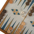 Turquoise 2-in-1 Combo Game Set - Chess & Backgammon in Walnut Case (Small) - Premium Combo Games from MANOPOULOS Chess & Backgammon - Just €42.90! Shop now at MANOPOULOS Chess & Backgammon