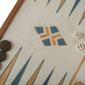 Turquoise 4-in-1 Combo Game Set - Chess, Backgammon, Ludo & Snakes in Walnut Case - Premium Combo Games from MANOPOULOS Chess & Backgammon - Just €78! Shop now at MANOPOULOS Chess & Backgammon