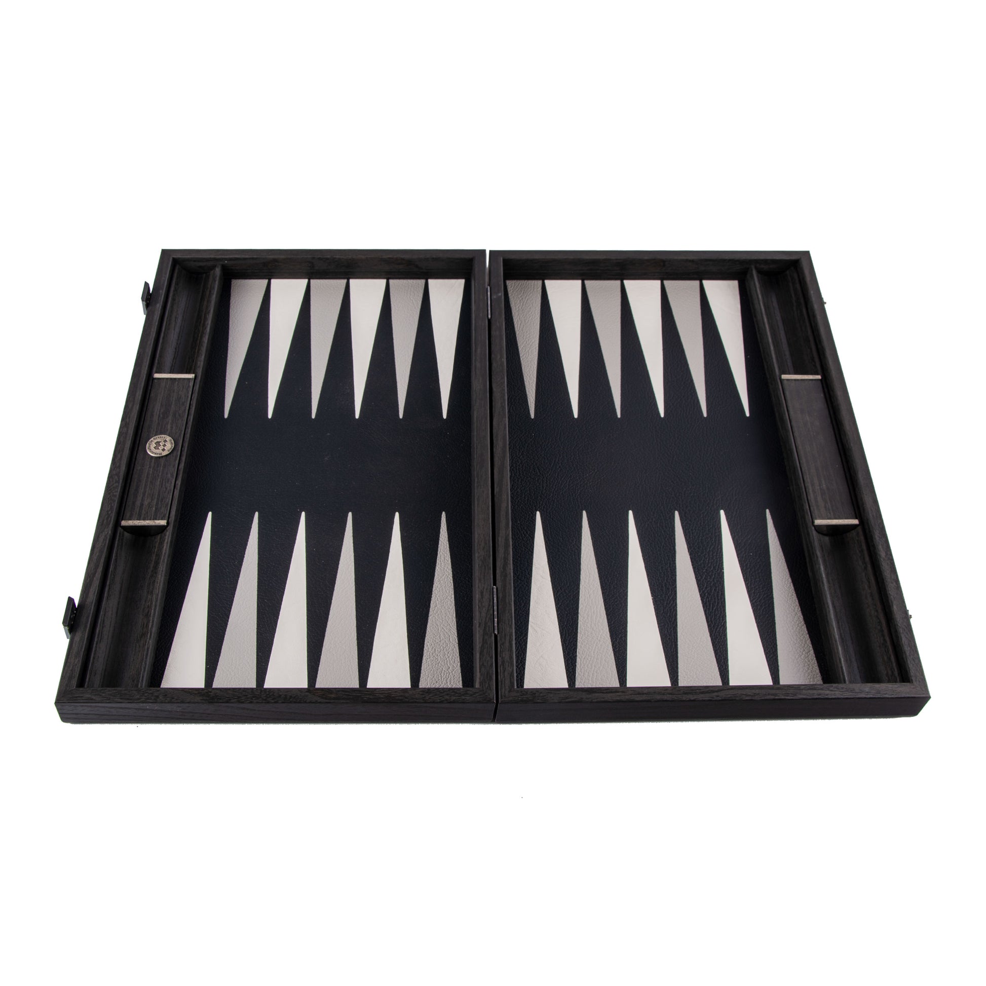 Premium Leatherette Classic Black Backgammon Set - Premium Backgammon from MANOPOULOS Chess & Backgammon - Just €215! Shop now at MANOPOULOS Chess & Backgammon