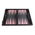 Handcrafted Black and Dusty Pink Backgammon Set - Premium Backgammon from MANOPOULOS Chess & Backgammon - Just €168! Shop now at MANOPOULOS Chess & Backgammon