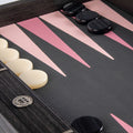 BLACK and DUSTY PINK Backgammon - Premium Backgammon from MANOPOULOS Chess & Backgammon - Just €168! Shop now at MANOPOULOS Chess & Backgammon