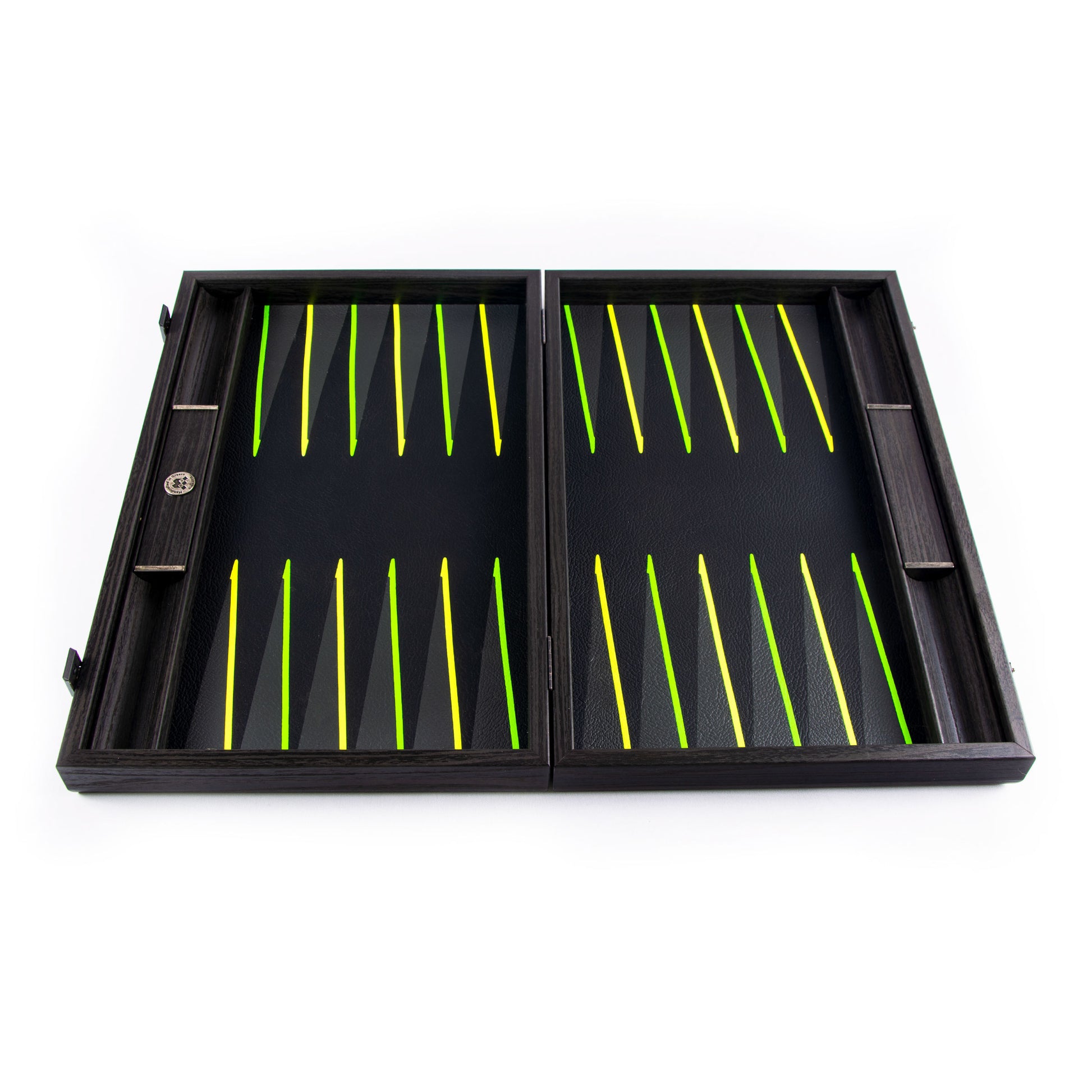 FLUO GREEN UV Backgammon - Premium Backgammon from MANOPOULOS Chess & Backgammon - Just €149! Shop now at MANOPOULOS Chess & Backgammon