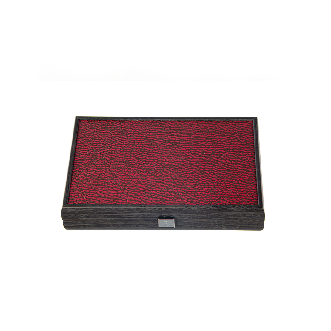 Handcrafted Burgundy Red Travel Backgammon Set - Premium Backgammon from MANOPOULOS Chess & Backgammon - Just €119! Shop now at MANOPOULOS Chess & Backgammon