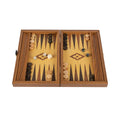 OAK-WALNUT REPLICA WOOD Backgammon with Side Racks - Premium Backgammon from MANOPOULOS Chess & Backgammon - Just €56! Shop now at MANOPOULOS Chess & Backgammon