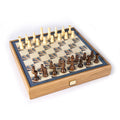 Navy Blue 4-in-1 Combo Game Set: Chess, Backgammon, Ludo & Snakes - Premium Combo Games from MANOPOULOS Chess & Backgammon - Just €71.50! Shop now at MANOPOULOS Chess & Backgammon
