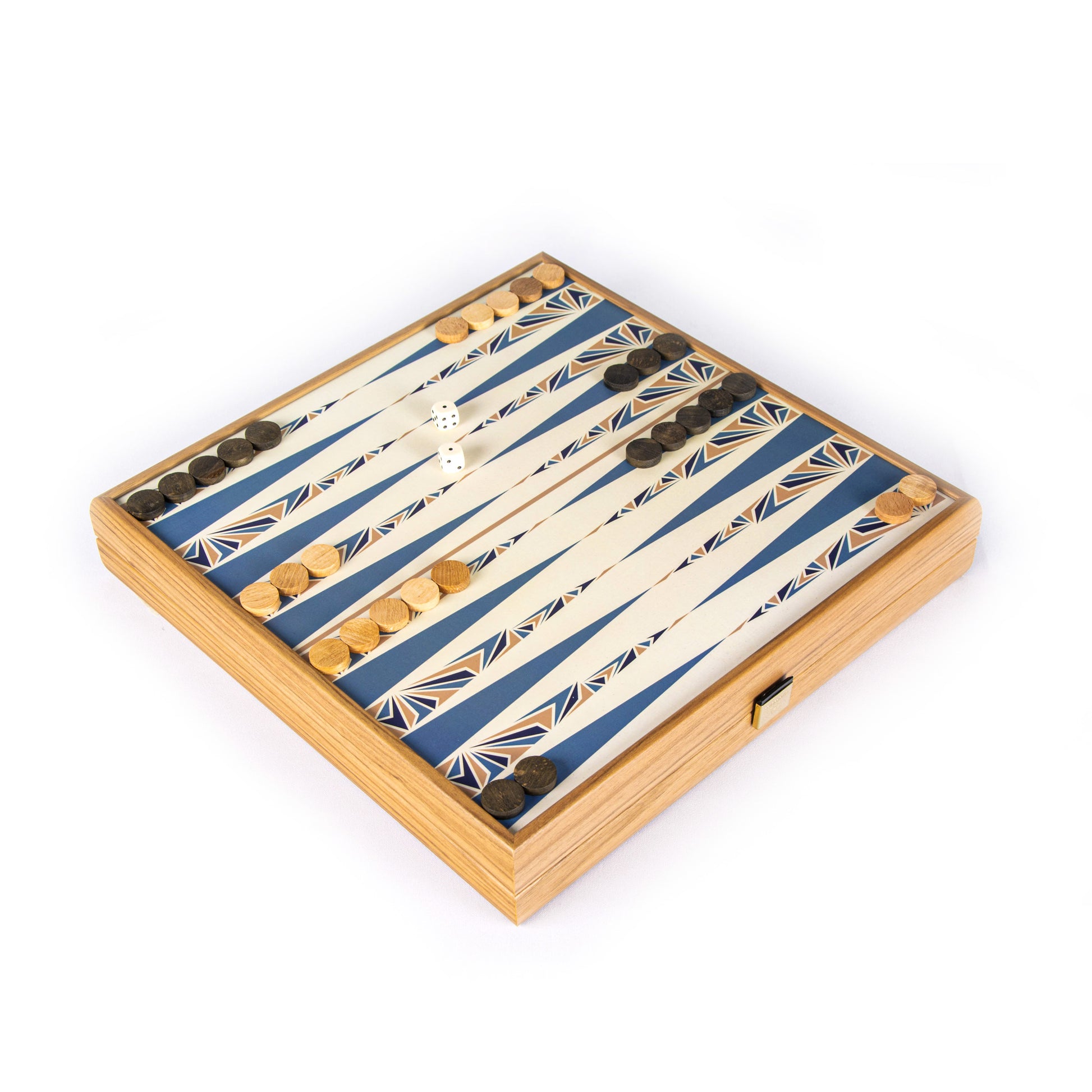 Navy Blue 4-in-1 Combo Game Set: Chess, Backgammon, Ludo & Snakes - Premium Combo Games from MANOPOULOS Chess & Backgammon - Just €71.50! Shop now at MANOPOULOS Chess & Backgammon