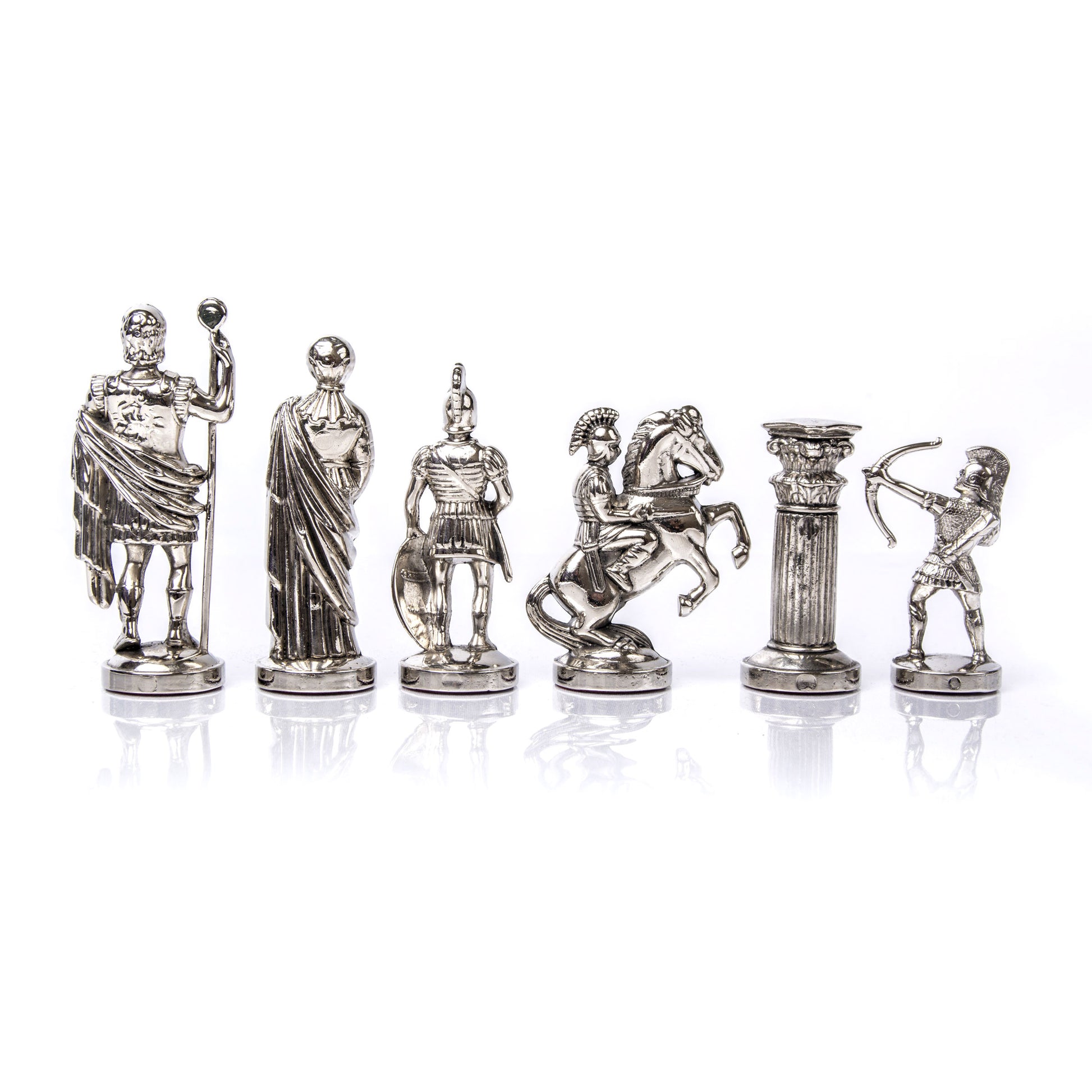 ARCHERS Chessmen  (Large) - Gold/Silver - Premium Chess from MANOPOULOS Chess & Backgammon - Just €142! Shop now at MANOPOULOS Chess & Backgammon