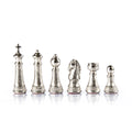 CLASSIC METAL STAUNTON Chessmen  (Large) - Gold/Silver - Premium Chess from MANOPOULOS Chess & Backgammon - Just €142! Shop now at MANOPOULOS Chess & Backgammon