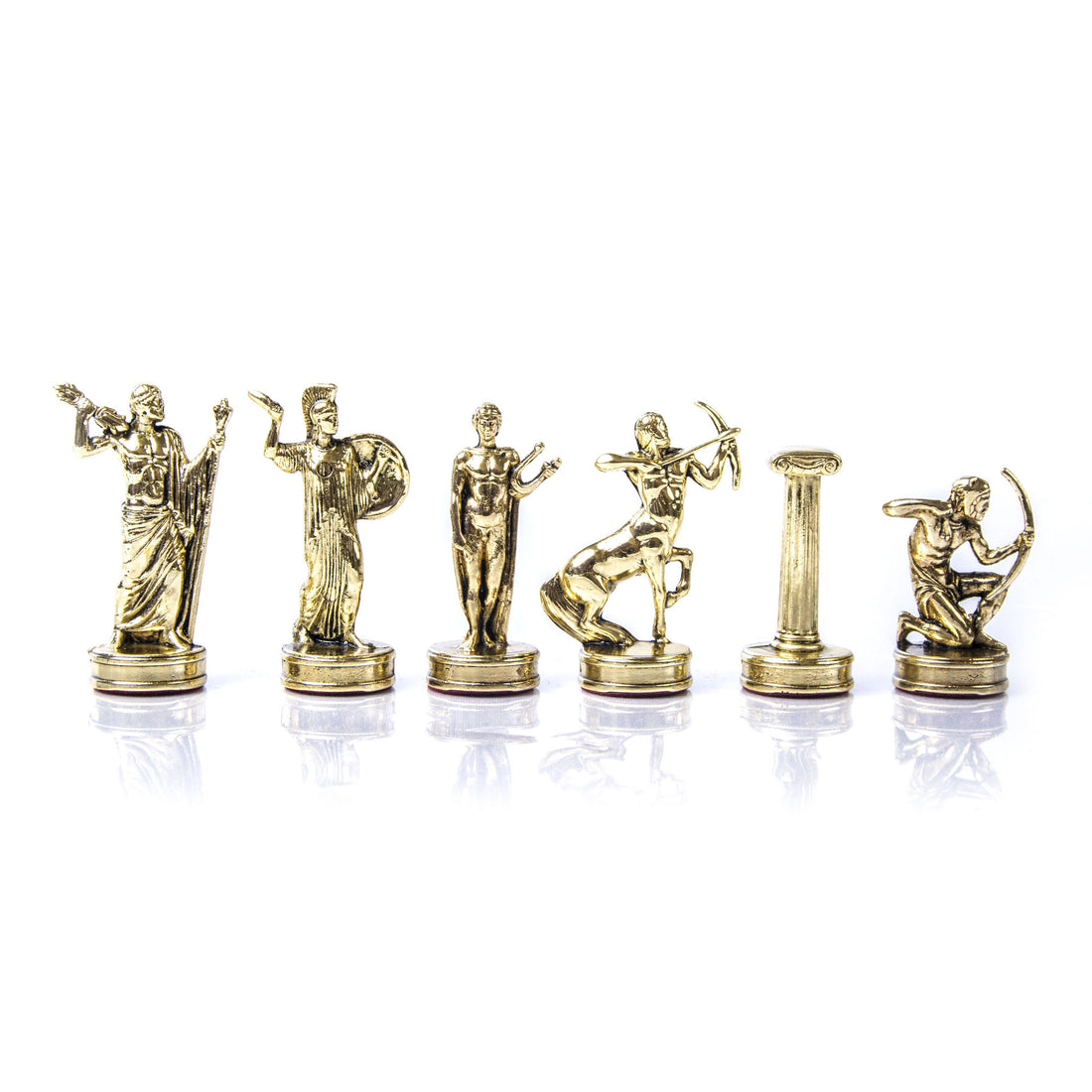 LABOURS OF HERCULES Chessmen (Medium) - Gold/Silver - Premium Chess from MANOPOULOS Chess & Backgammon - Just €102! Shop now at MANOPOULOS Chess & Backgammon