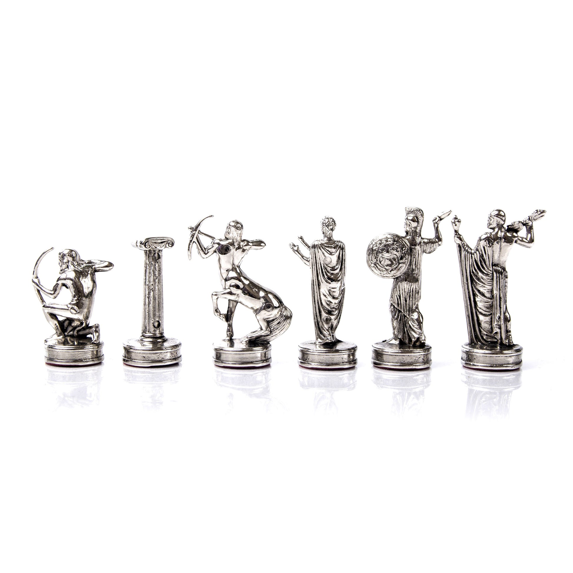 LABOURS OF HERCULES Chessmen (Medium) - Gold/Silver - Premium Chess from MANOPOULOS Chess & Backgammon - Just €102! Shop now at MANOPOULOS Chess & Backgammon