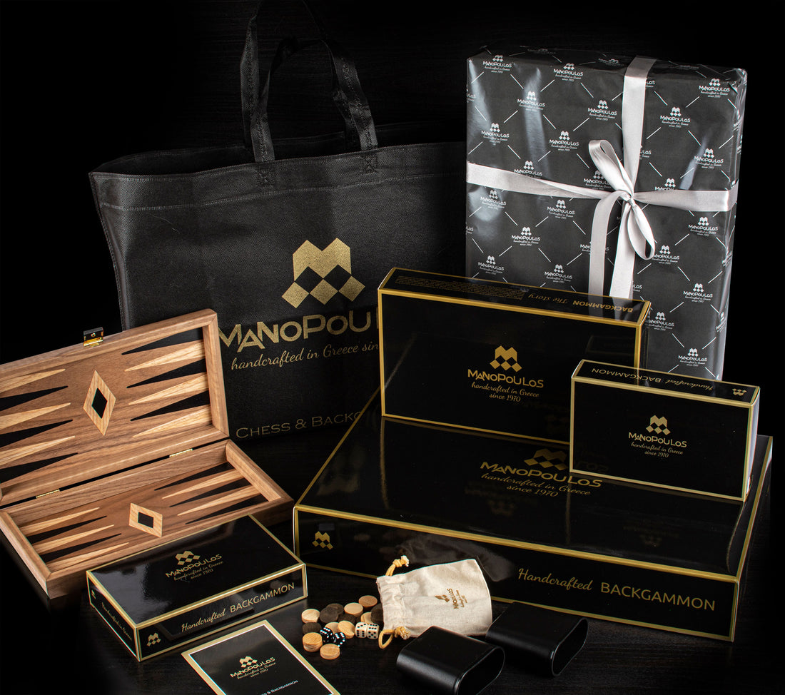 Gift Wrapping - Premium Gift Wrap from MANOPOULOS Chess & Backgammon - Just €5! Shop now at MANOPOULOS Chess & Backgammon