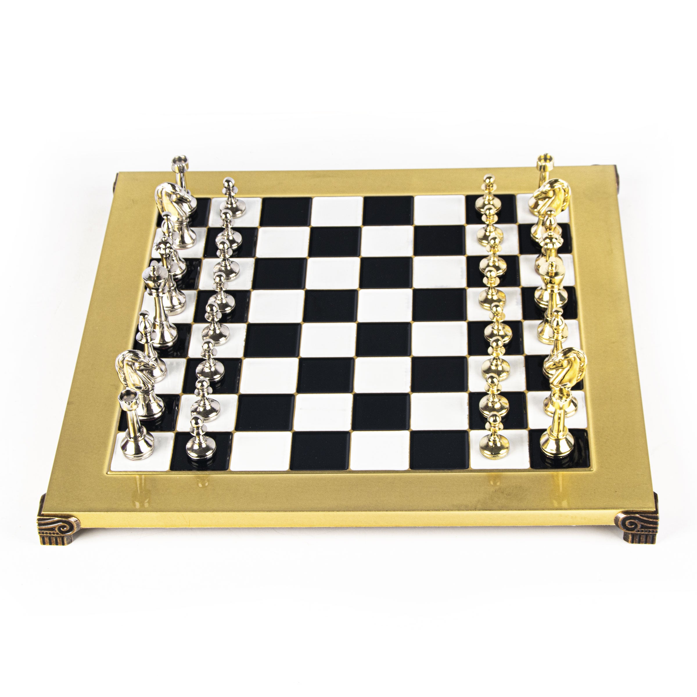 Manopoulos Metal on sale Chess Set