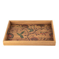 Handcrafted Wooden Tray with Birds Design - Elegant Artistic Home Decor - Premium Decorative Objects from MANOPOULOS Chess & Backgammon - Just €25! Shop now at MANOPOULOS Chess & Backgammon