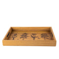 Artistic Wooden Tray with Printed Gardening Design - Luxury Game Room Decor - Premium Decorative Objects from MANOPOULOS Chess & Backgammon - Just €25! Shop now at MANOPOULOS Chess & Backgammon