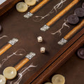 Handcrafted Creative Backgammon Set - Robusto Cigar Design - Premium Backgammon from MANOPOULOS Chess & Backgammon - Just €79! Shop now at MANOPOULOS Chess & Backgammon