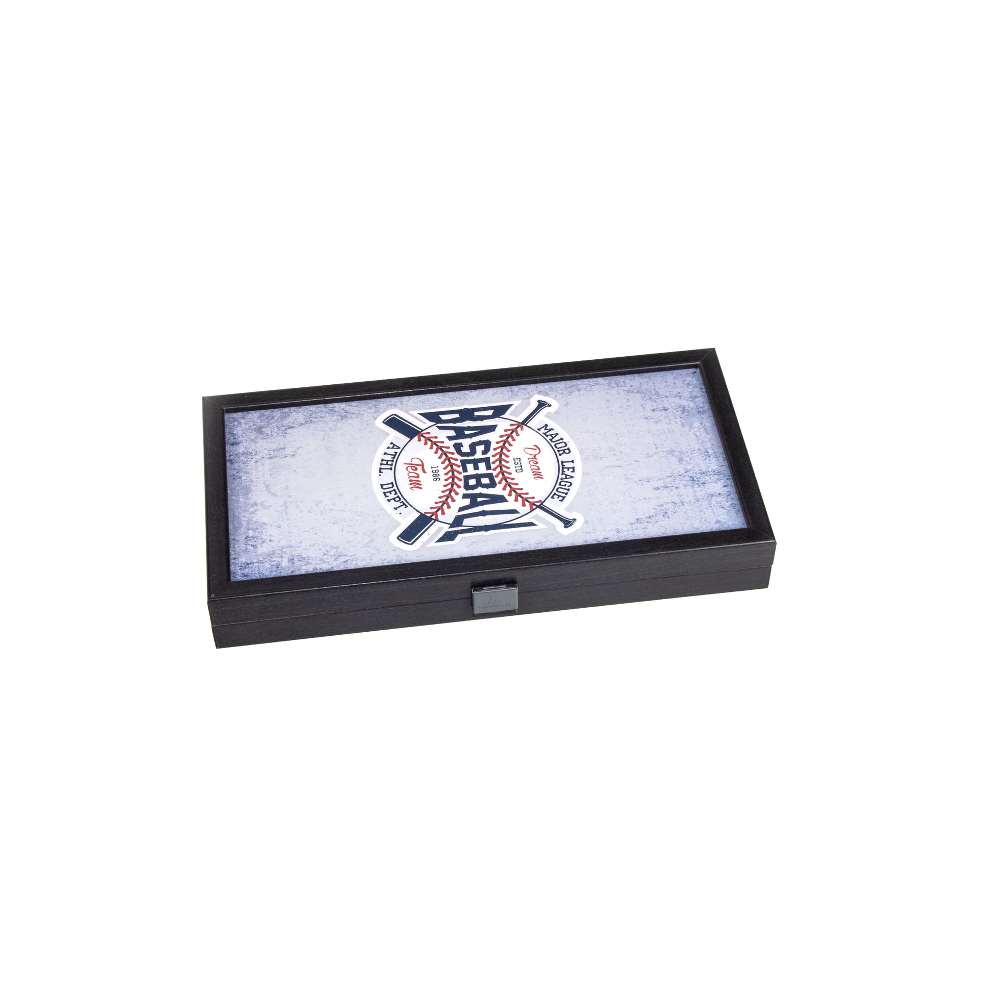 Baseball Travel Size Backgammon Set - Portable and Sporty Design - Premium Backgammon from MANOPOULOS Chess & Backgammon - Just €39! Shop now at MANOPOULOS Chess & Backgammon