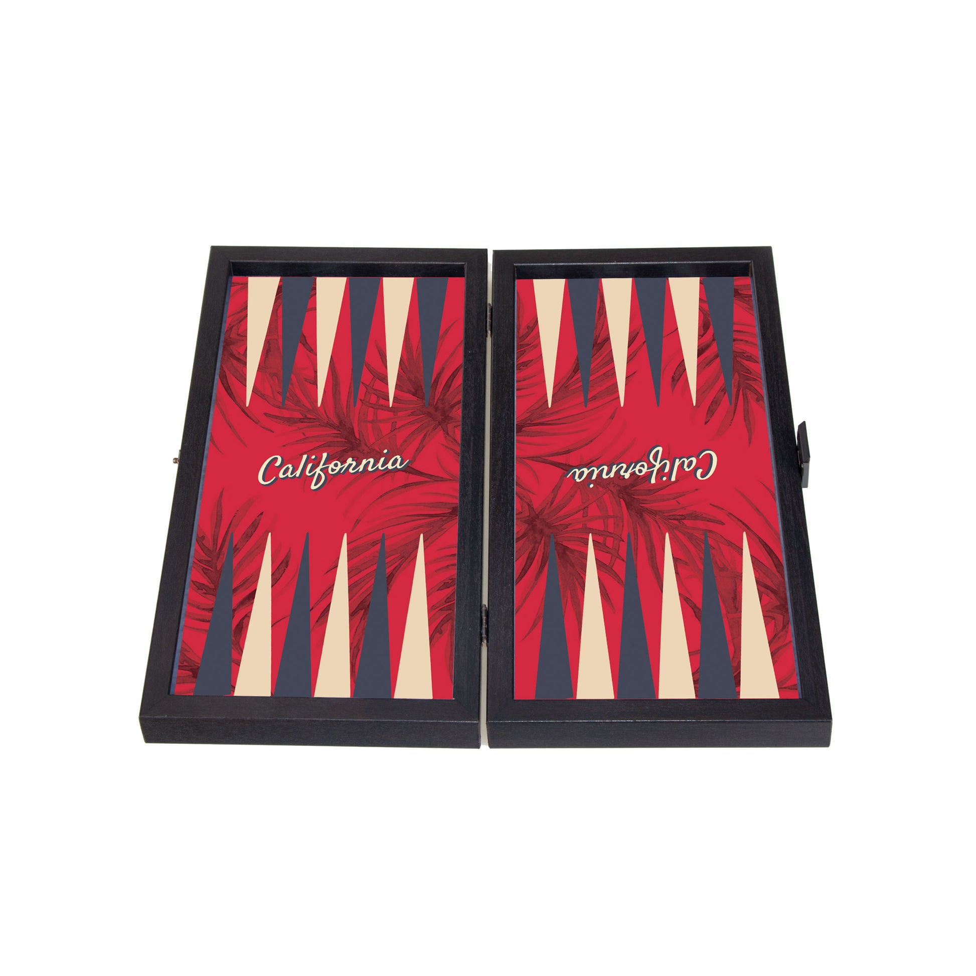 California Travel Size Backgammon Set - Portable and Stylish Design - Premium Backgammon from MANOPOULOS Chess & Backgammon - Just €39! Shop now at MANOPOULOS Chess & Backgammon
