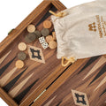 WALNUT REPLICA wood - Premium Backgammon from MANOPOULOS Chess & Backgammon - Just €21.80! Shop now at MANOPOULOS Chess & Backgammon
