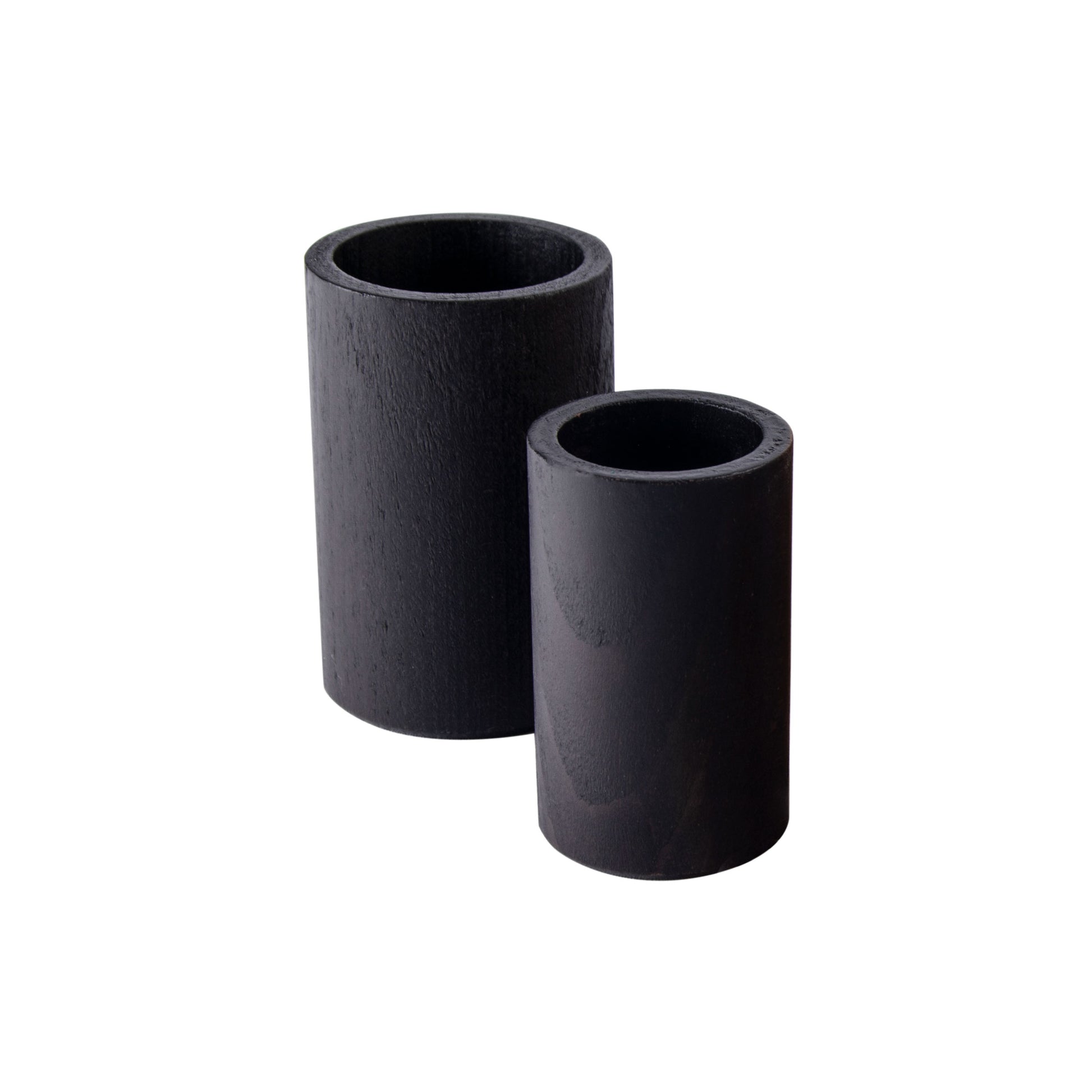 WOODEN DICE CUPS in black color - set of 2 - Premium Backgammon from MANOPOULOS Chess & Backgammon - Just €21.50! Shop now at MANOPOULOS Chess & Backgammon