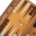 Premium Handcrafted Crocodile Tote in Light Brown Leather Backgammon Set - Premium Backgammon from MANOPOULOS Chess & Backgammon - Just €490! Shop now at MANOPOULOS Chess & Backgammon