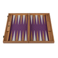 Premium Handcrafted Crocodile Tote in Purple Leather Backgammon Set - Premium Backgammon from MANOPOULOS Chess & Backgammon - Just €425! Shop now at MANOPOULOS Chess & Backgammon