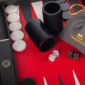 CROCODILE TOTE IN IMPERIAL RED COLOUR LEATHER Backgammon - Premium Backgammon from MANOPOULOS Chess & Backgammon - Just €425! Shop now at MANOPOULOS Chess & Backgammon