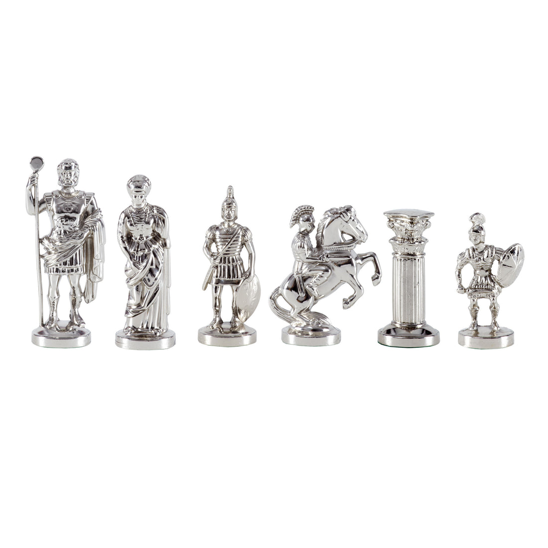 GREEK ROMAN PERIOD Chessmen (Large) - Gold/Silver - Premium Chess from MANOPOULOS Chess & Backgammon - Just €142! Shop now at MANOPOULOS Chess & Backgammon
