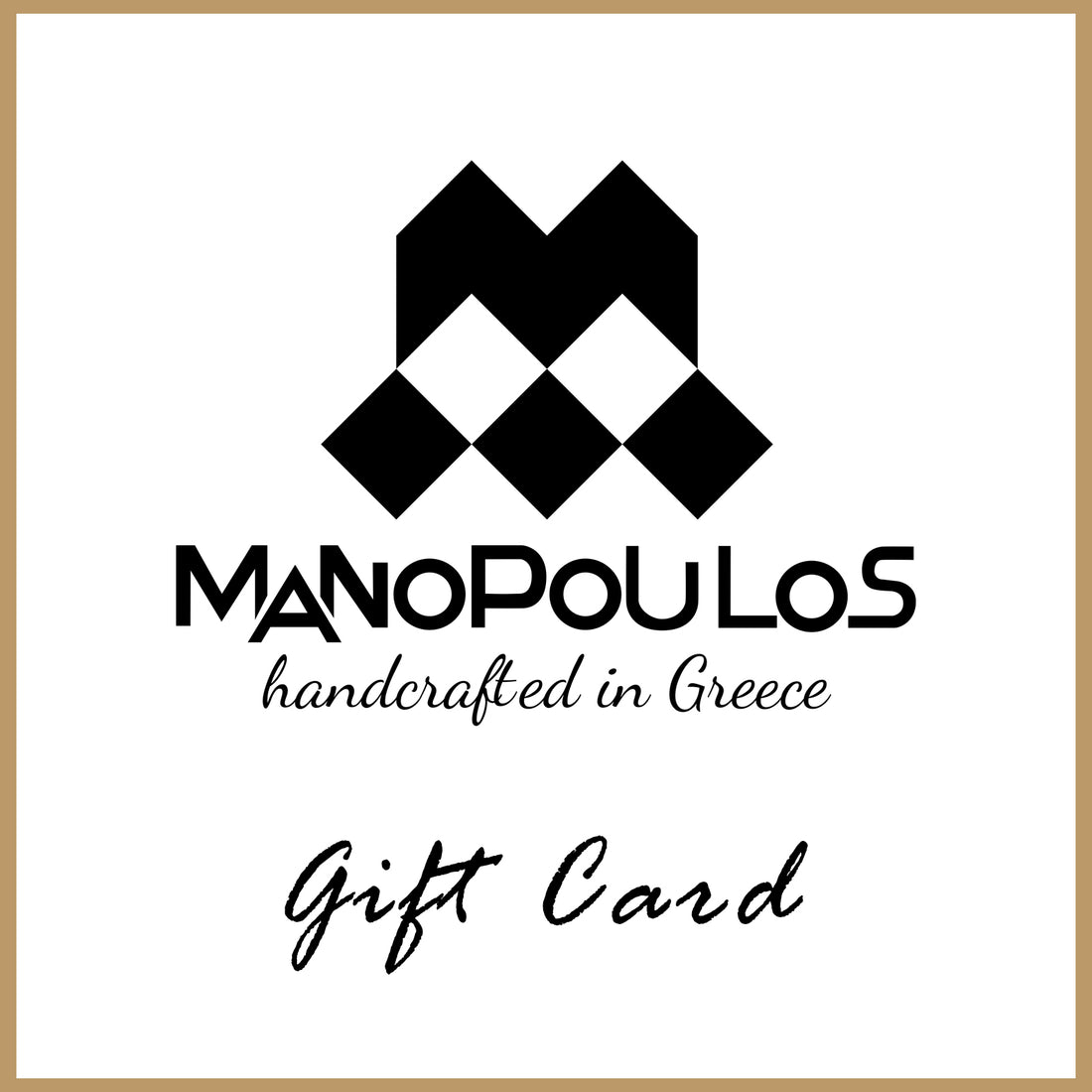 Manopoulos.com - Gift Card - Premium Gift Card from MANOPOULOS Chess & Backgammon - Just €20! Shop now at MANOPOULOS Chess & Backgammon